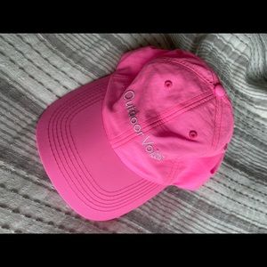 Pink Outdoor Voices hat